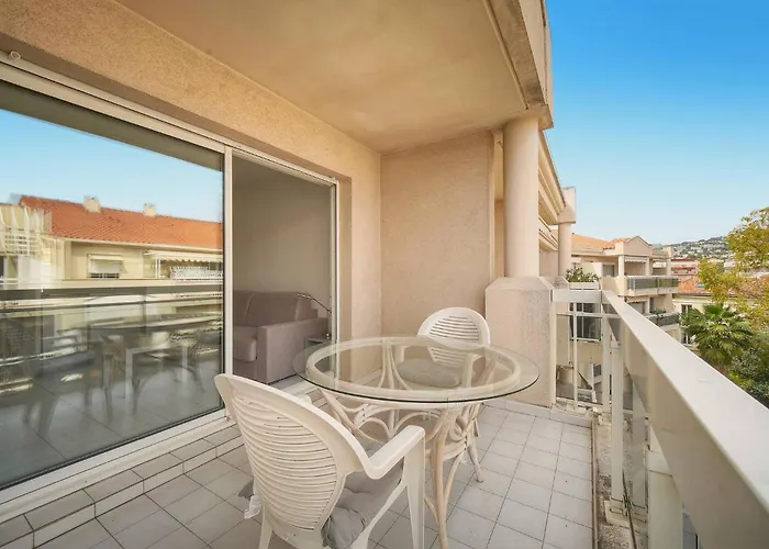 Appartement Frgk Gallieni Terrace Quiet Executive Walk To Palais Cannes